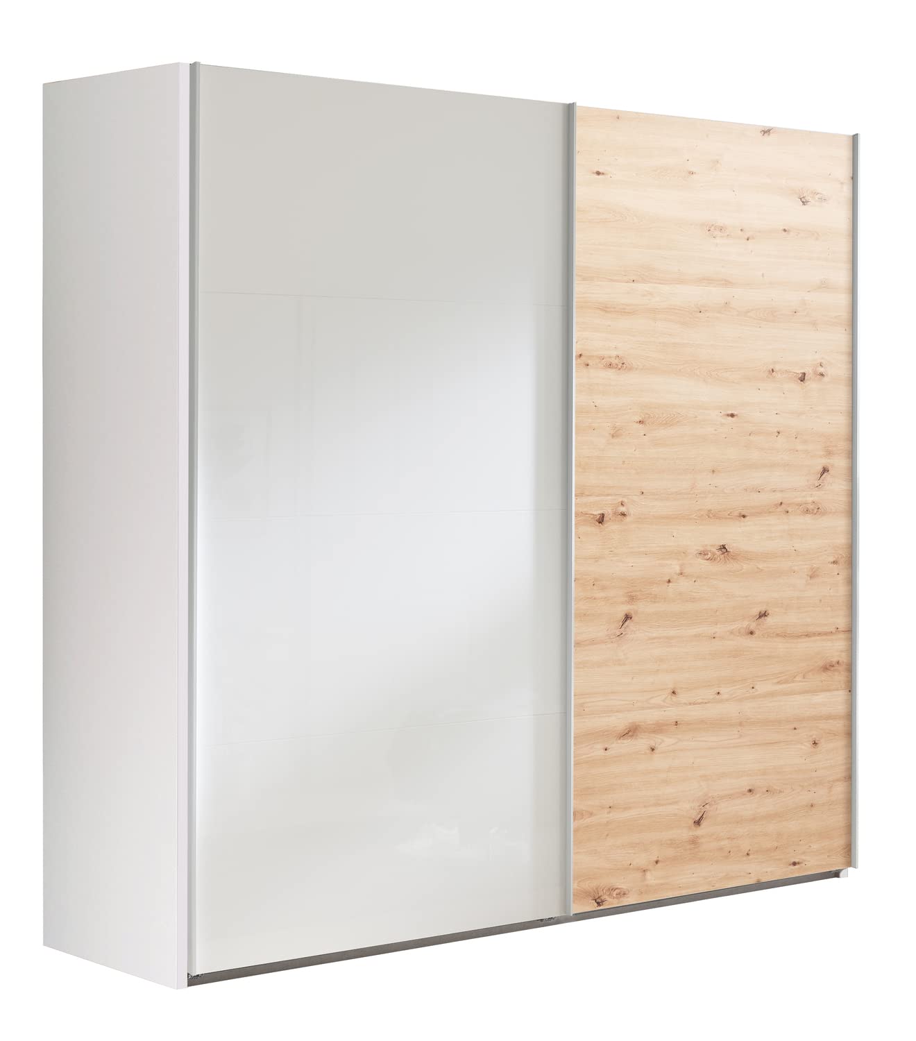 Composad Systema armadio 2 ante scorrevoli 250 cm rovere miele bianco