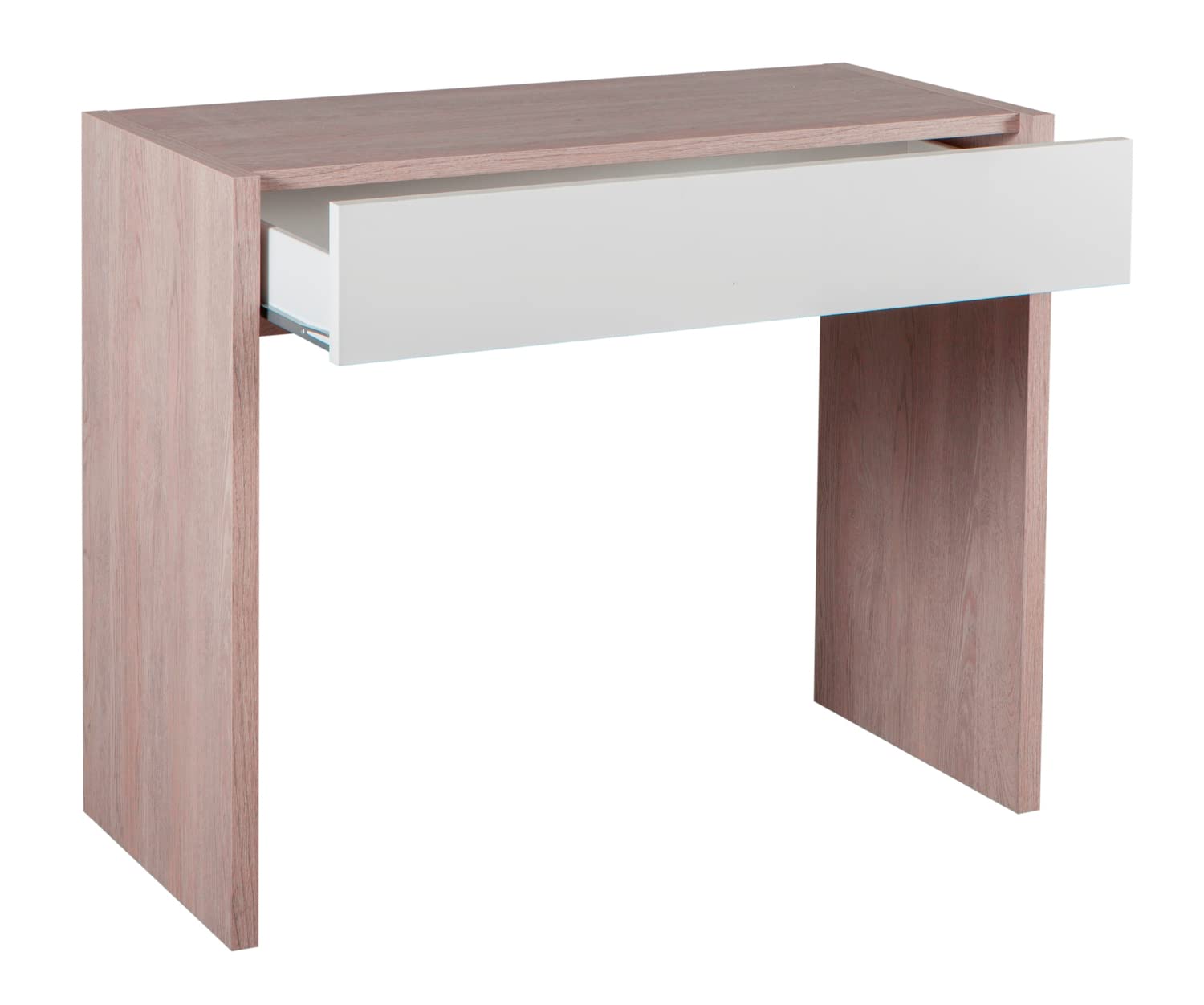Composad scrivania 1 cassetto 97,6 cm rovere gessato piccola