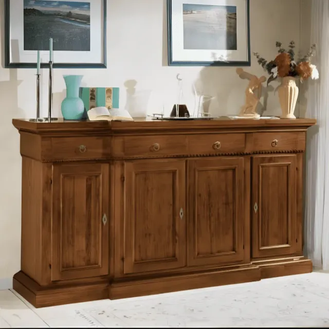Epocantica Credenza 4 Porte Corpo Avanzato 224 cm
