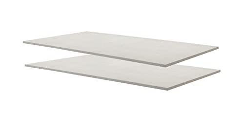 Composad Systema AR9004/AR9007/AR8997 ripiani armadio coppia bianchi