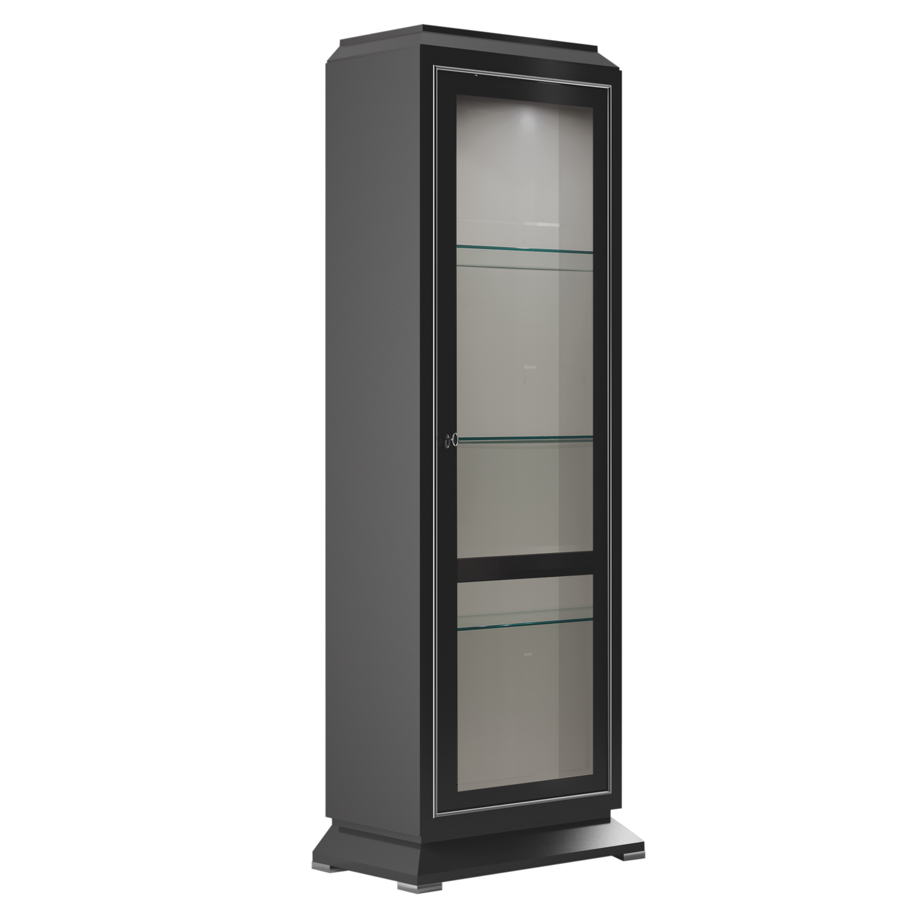 LCI Decora D0250 vetrina 1 anta con faretto