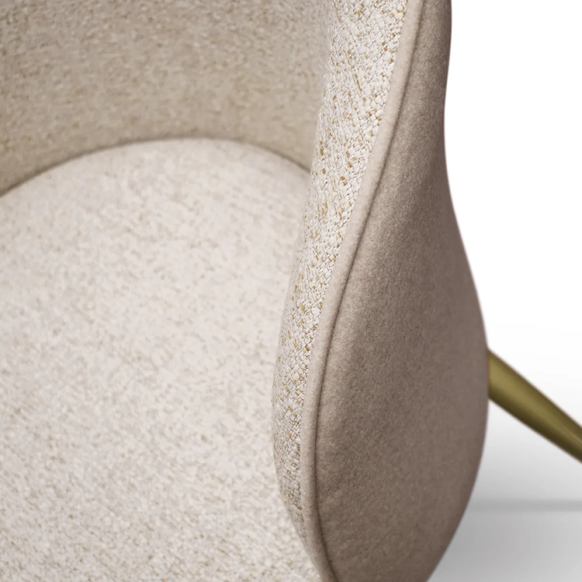 Epocantica Lucilla Set 2 Sedie Tessuto Beige