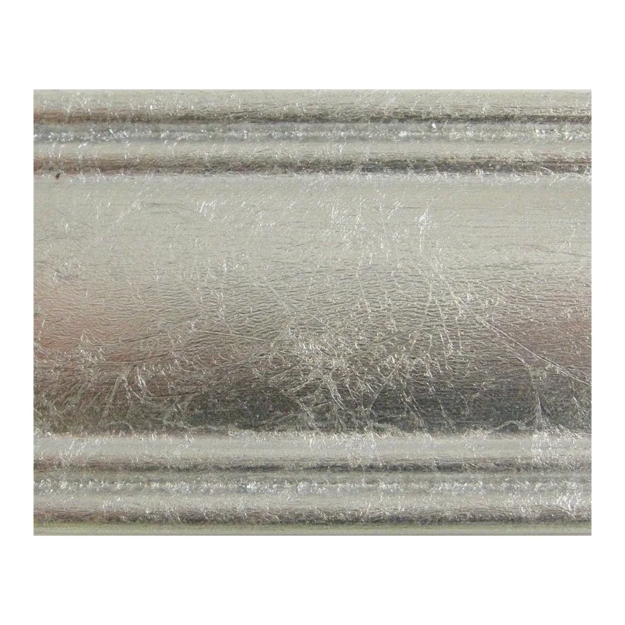 Epocantica Consolle 1 Cassetto foglia argento legno massello
