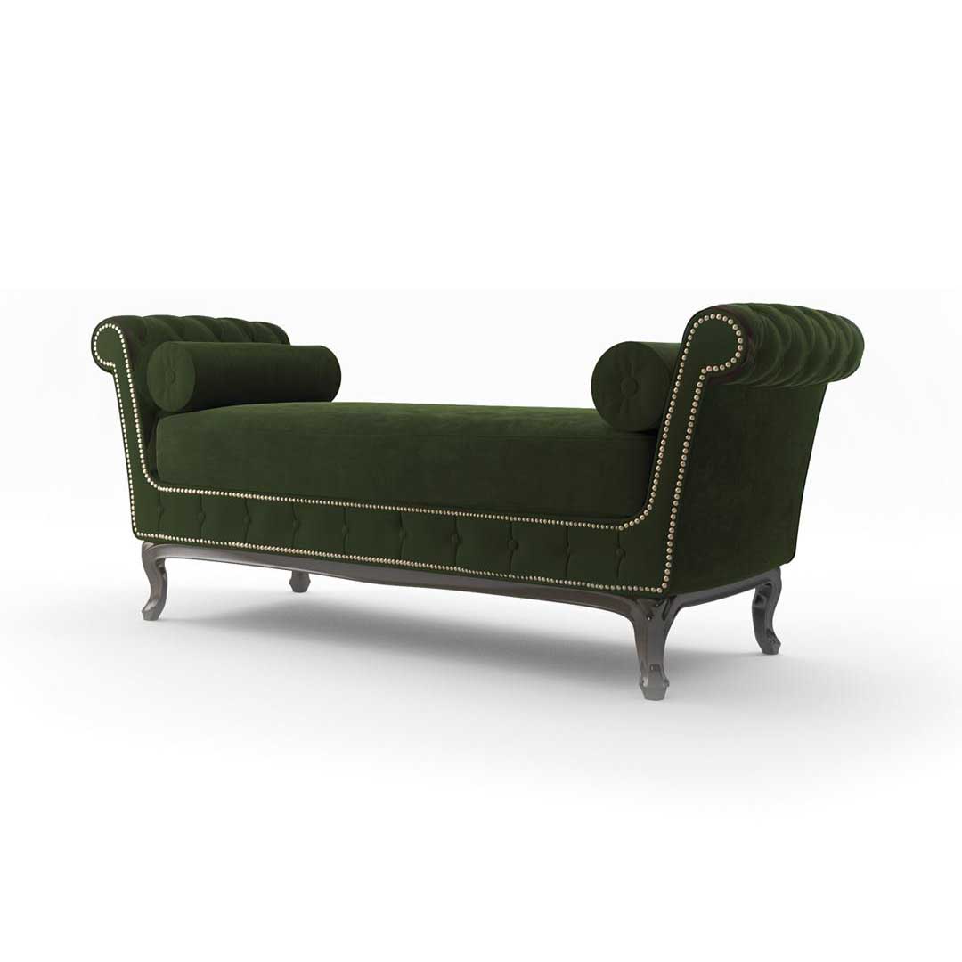 Minotti Collezioni Giannutri pouf camera moderno