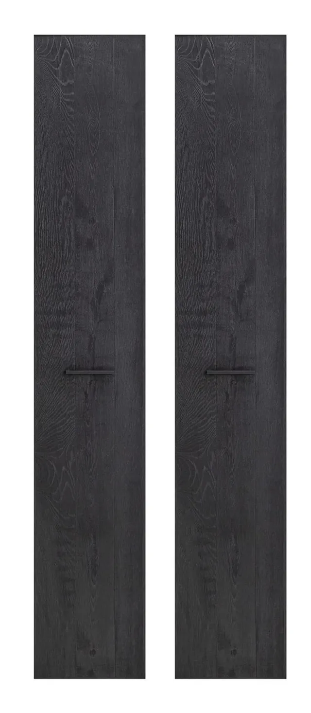Composad Davinci Coppia Ante Libreria Nero Chalet LB4801 LB4802