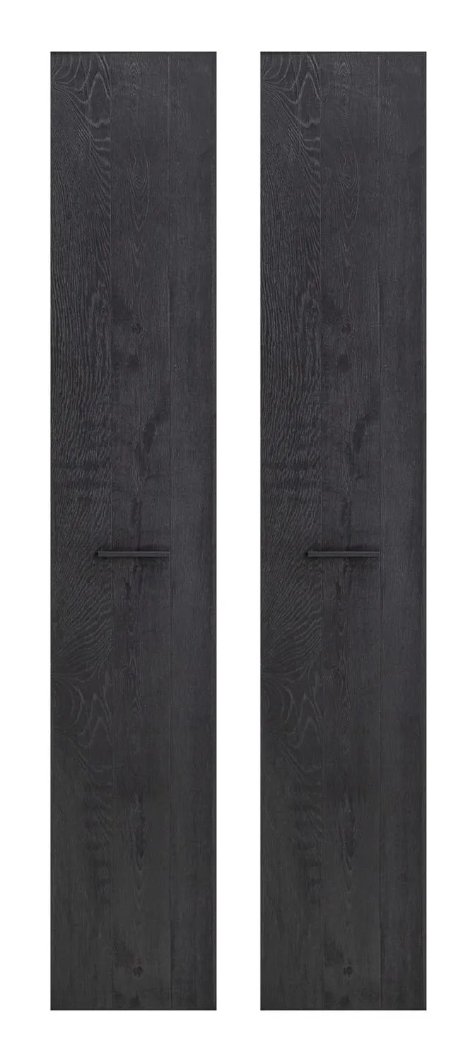Composad Davinci Coppia Ante Libreria Nero Chalet LB4801 LB4802