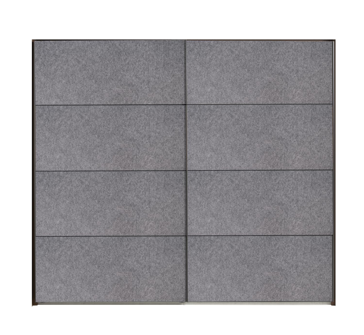 Composad Systema 200x223x67 armadio 2 ante scorrevoli rovere bianco