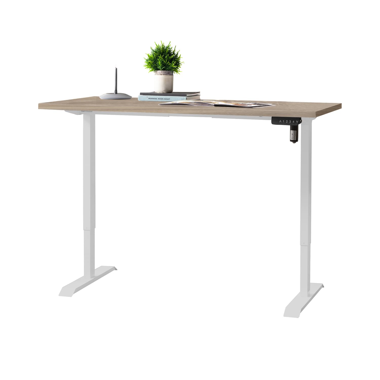 Composad Energia scrivania regolabile 150x69 rovere sonoma bianco elettrica
