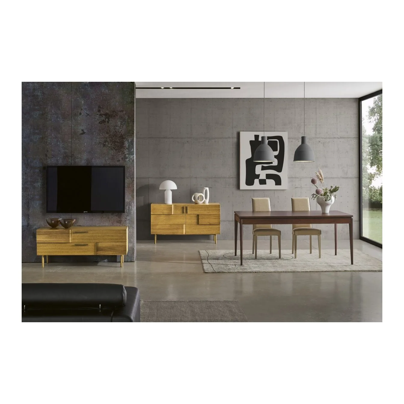 Epocantica Credenzina 2 Porte 140 Rovere Bassa Arte Povera