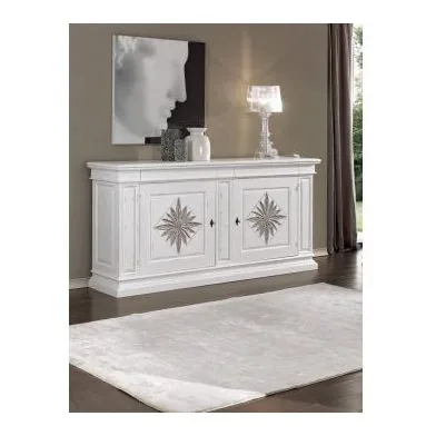 Epocantica Credenza Classica 2 Porte Intaglio 230 cm