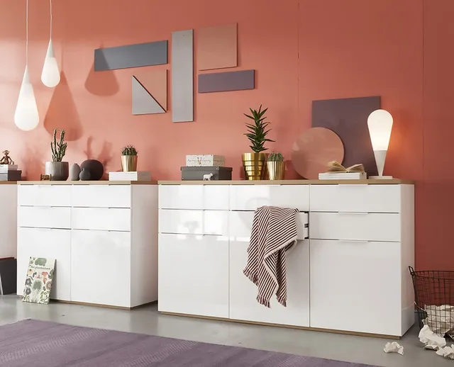 Composad Mundi Ingresso 2 Mobili Rovere Bianco