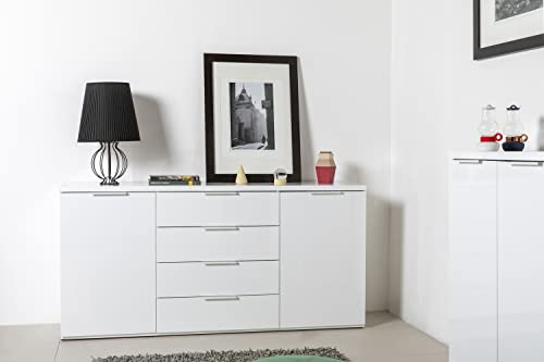 Composad Mundi madia 2 ante 4 cassetti bianco 170,9 cm
