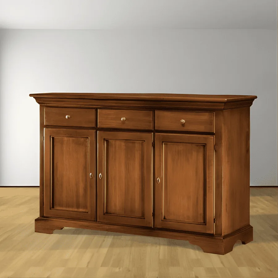 Epocantica Arte Povera Credenza 3 porte 3 cassetti 147 cm