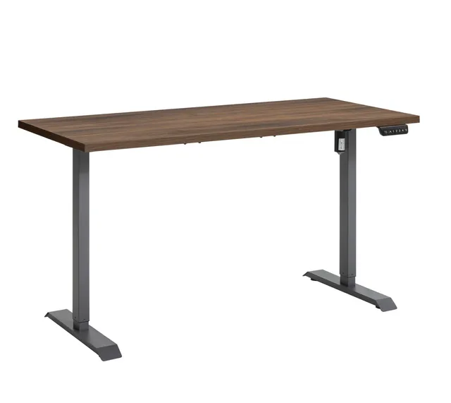 Composad Energia scrivania altezza regolabile 150x69 noce brera grigio