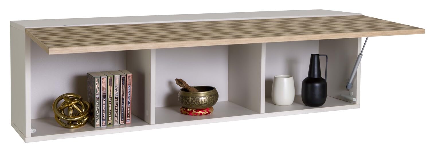 Composad Ilago Pensile Sospeso 123 cm Grigio Strippedwood