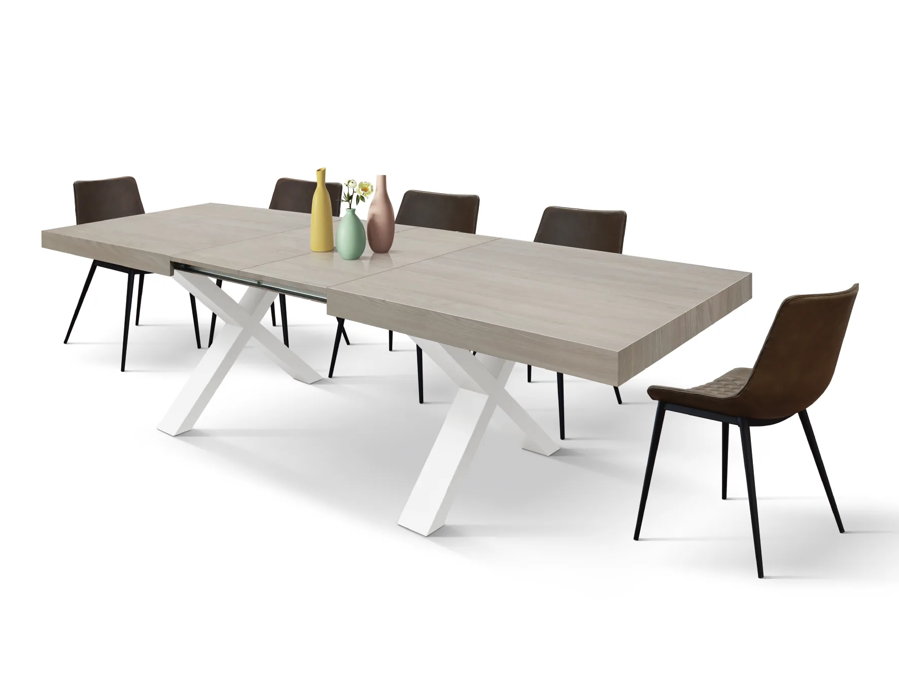 Epocantica Sofia Tavolo Allungabile Olmo Perla 240 cm