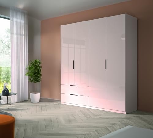 Composad Macchiato Storage 4 Ante 2 Cassetti armadio grigio