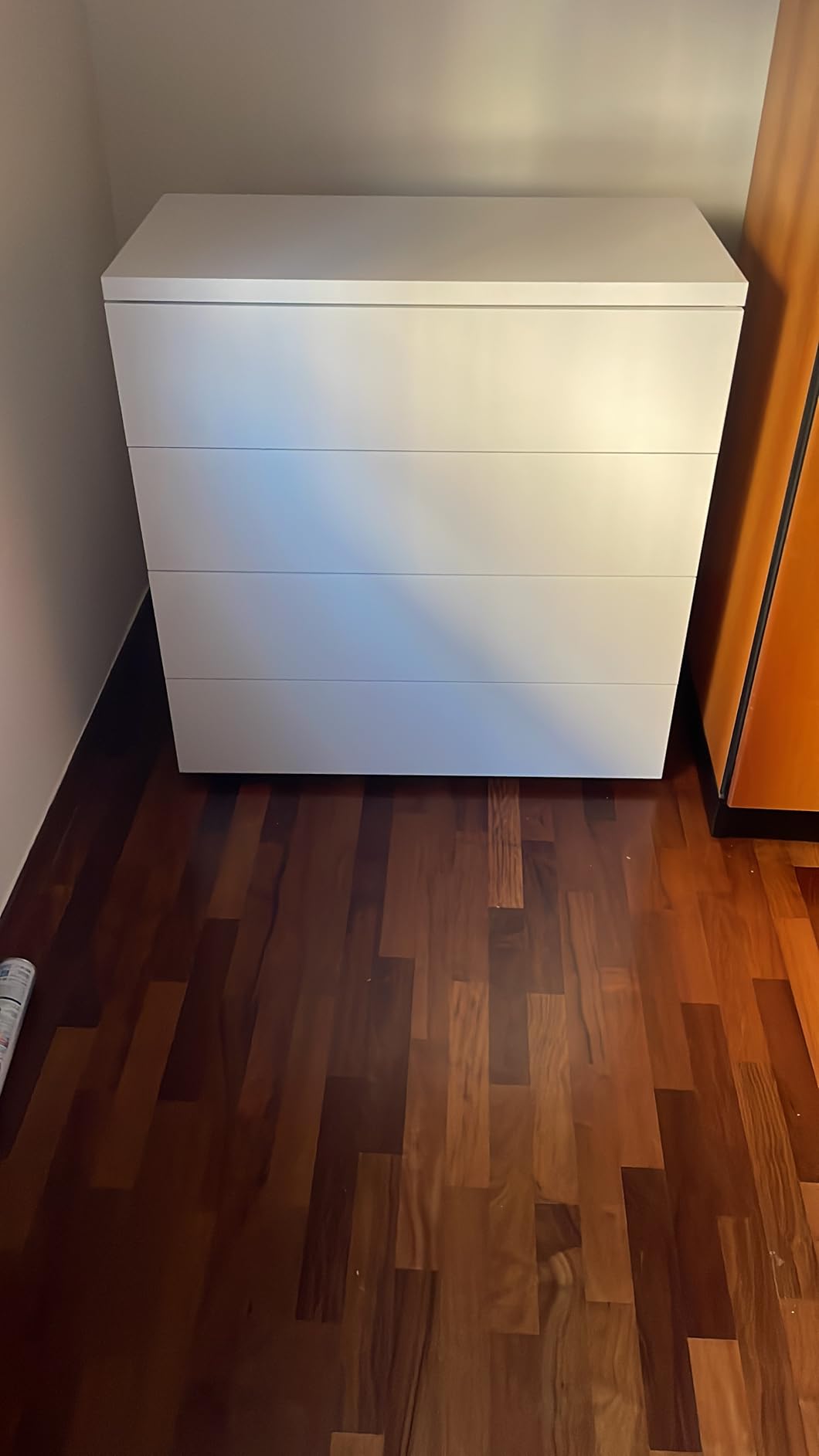 Composad Privilegio 4 Cassetti Cassettiera Bianco Laccato 85 cm