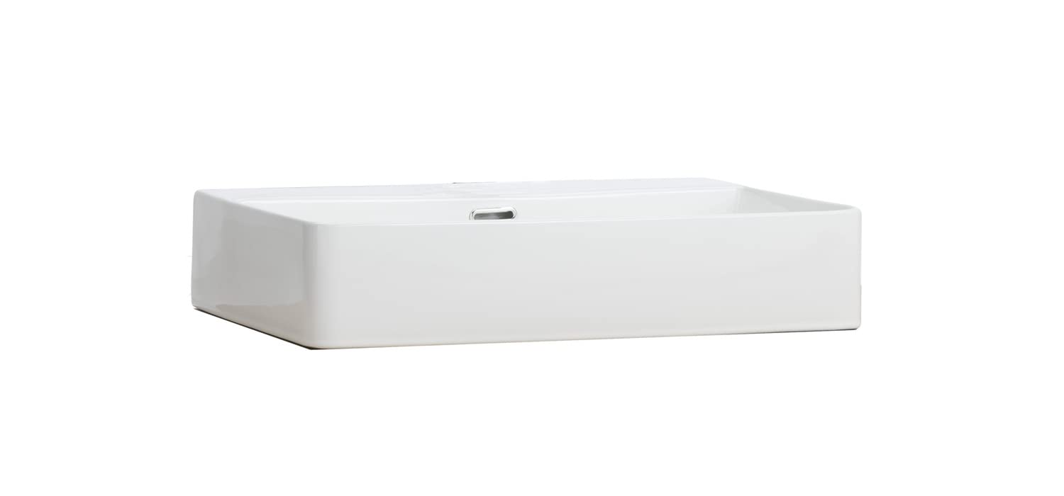 Composad Ladama Lavabo Bagno Ceramica Bianco 59 cm