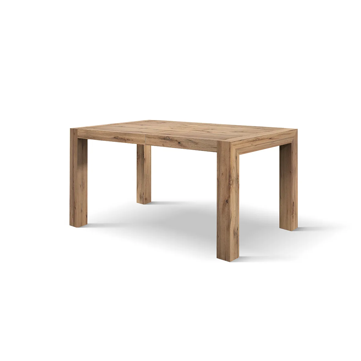 Epocantica tavolo allungabile 140-220 cm effetto legno 8 posti
