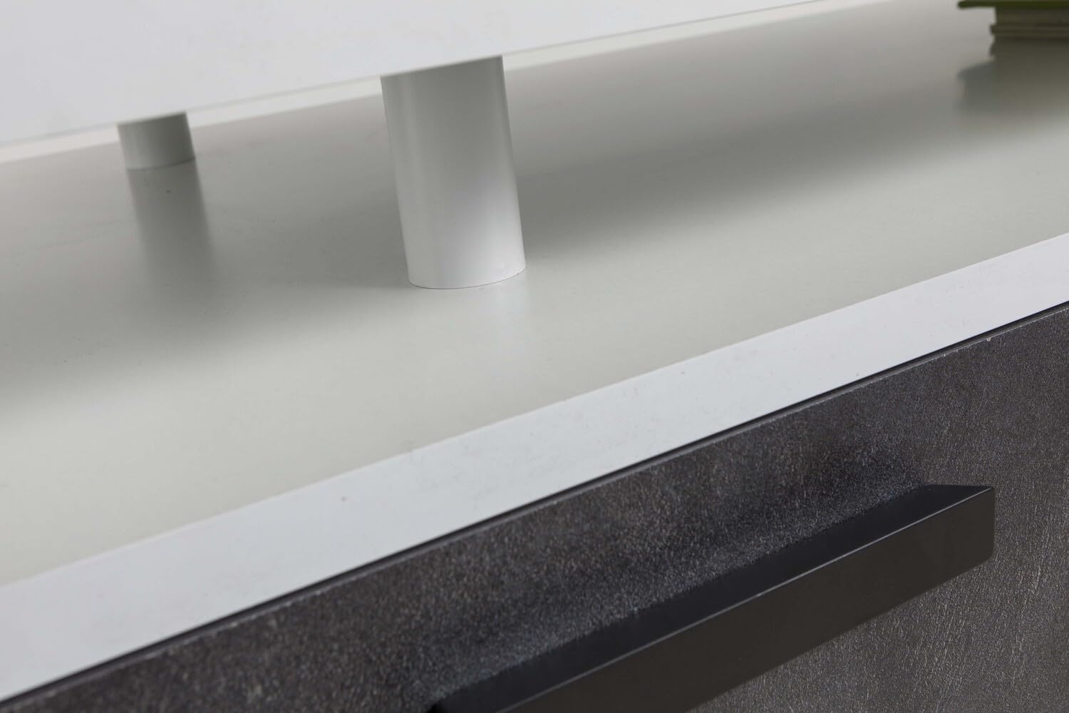 COMPOSAD Velata Scrivania 1 Anta 2 Vani Bianco Rovere