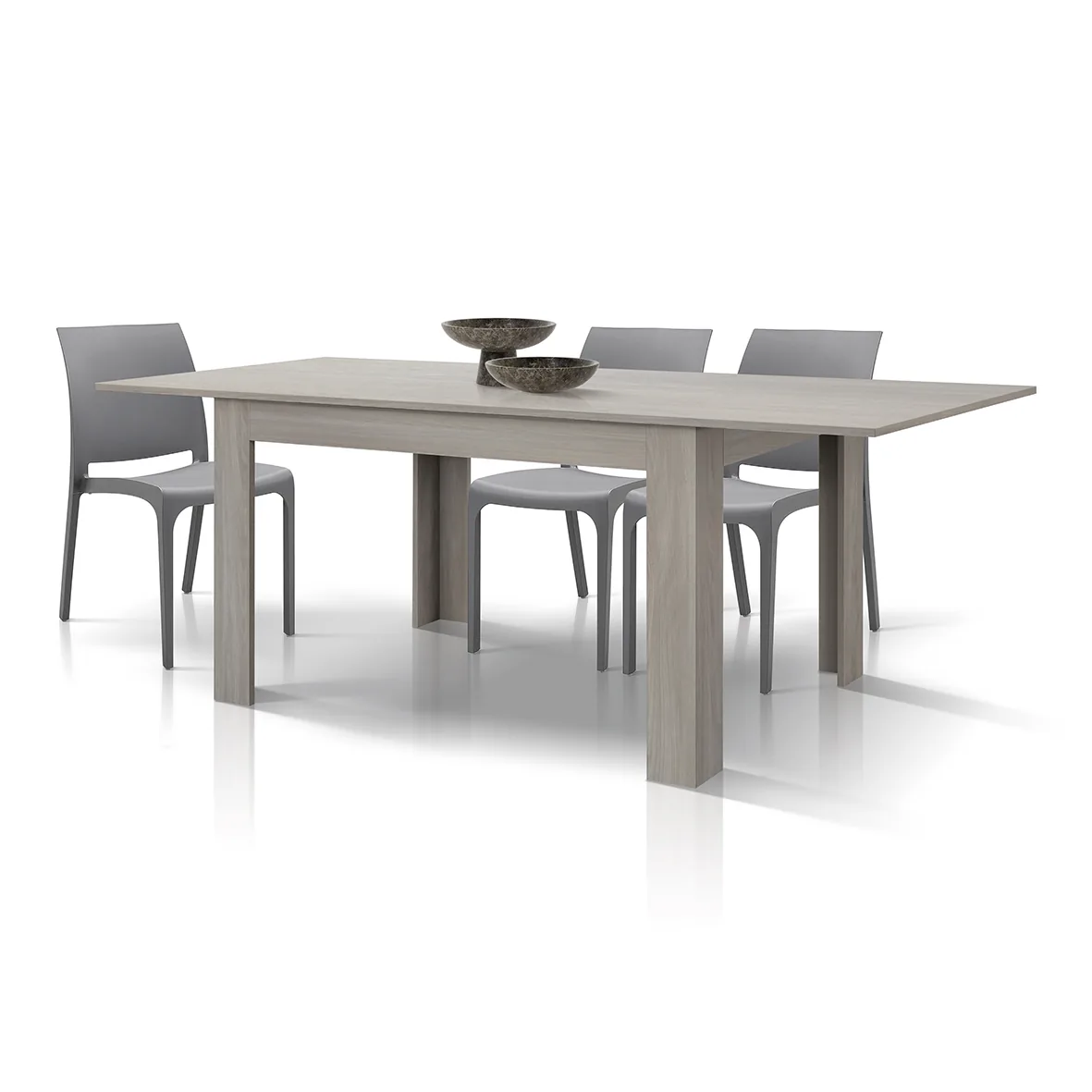 Epocantica Blandine Olmo Tavolo Allungabile 120-170 cm 8 Posti