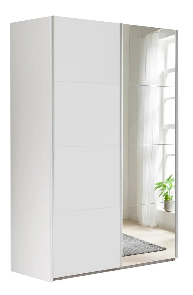 Composad Systema 150x223x67 armadio 2 ante scorrevoli bianco specchio