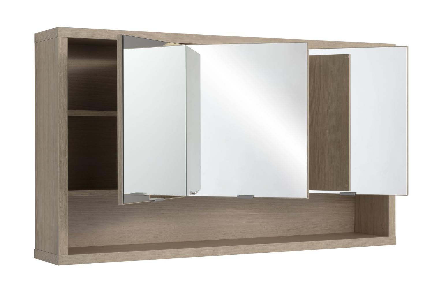 Composad LaDama specchiera bagno 3 ante 123 cm rovere