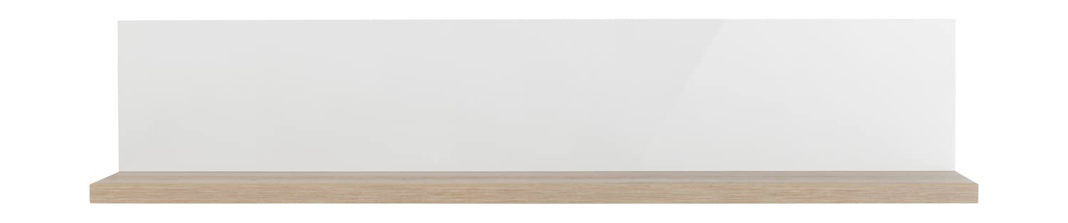 Composad Mundi pensile sospeso 132 cm rovere bianco