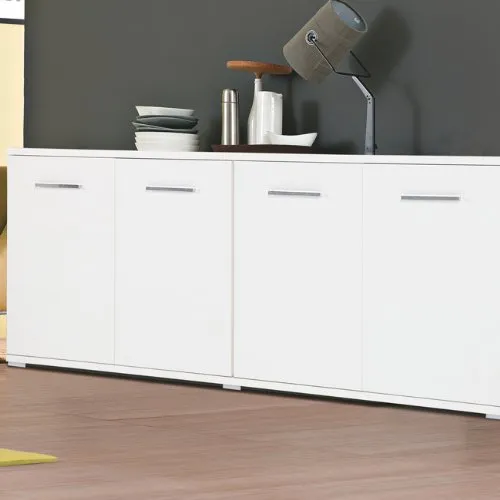 Iperbriko P21453 mobile multiuso bianco 180x80x48 4 ante