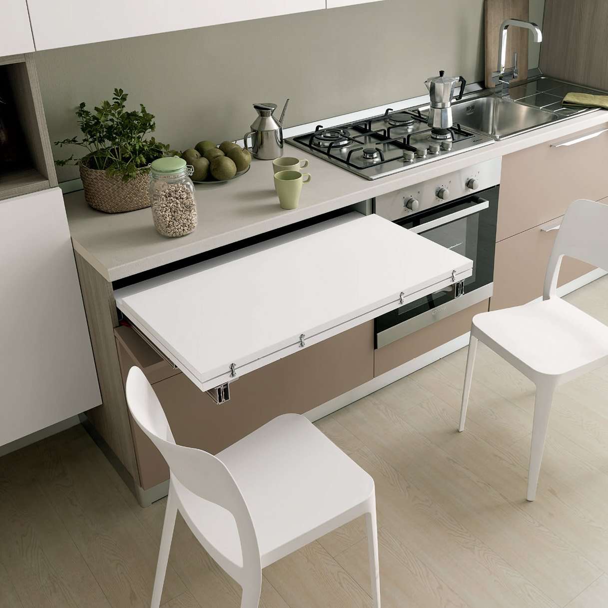 S75 Soft Futura Fenix Tavolo Bianco Malè