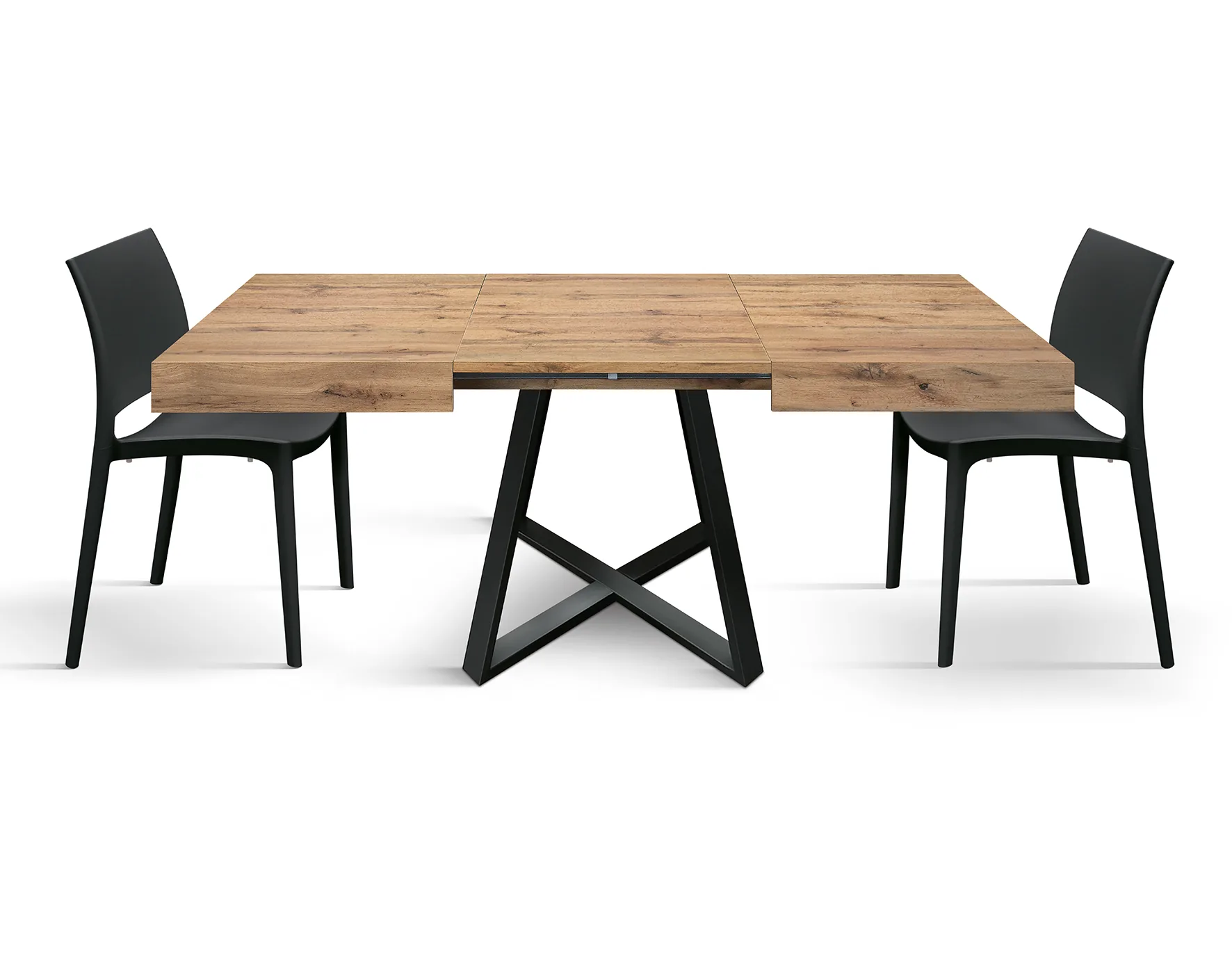 Epocantica Bruno tavolo allungabile 95-145 rovere rustico
