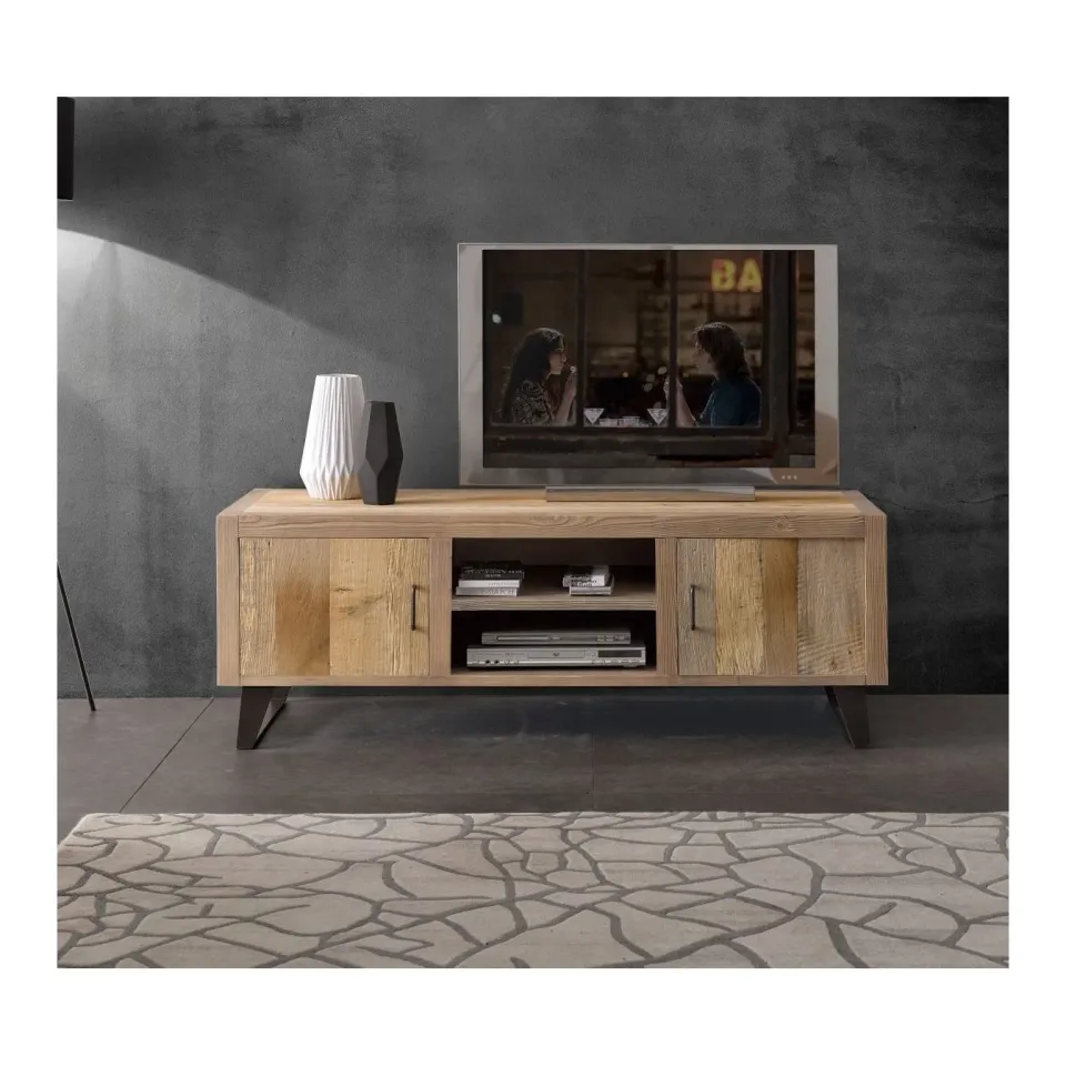 Epocantica Base Porta TV 2 Porte Ontano Beige 160 cm