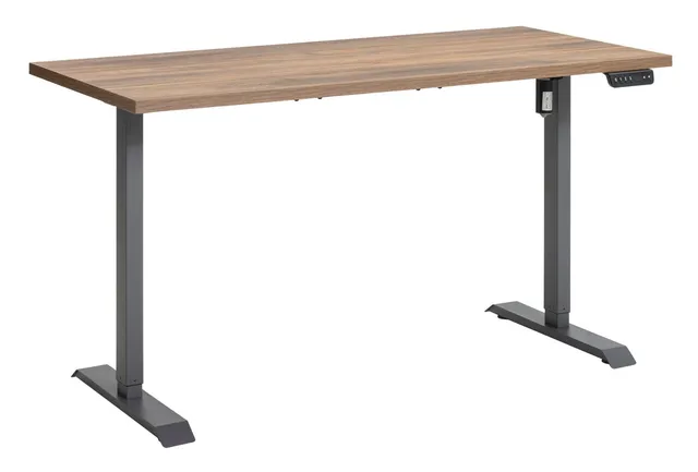 Composad Energia scrivania regolabile 150x69 noce brera nera