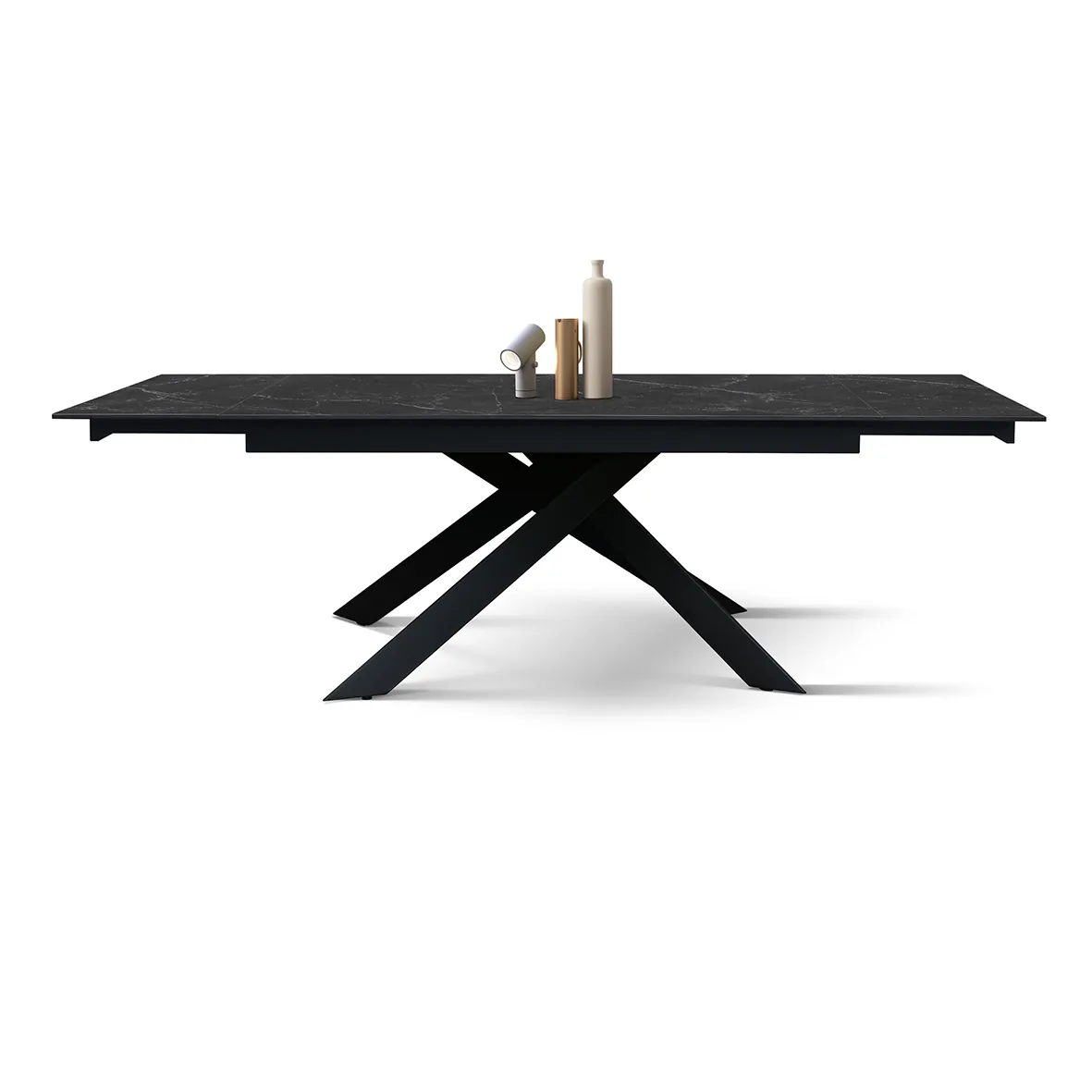 Epocantica Calacatta Black Lux Tavolo Allungabile Ceramica 12 Posti
