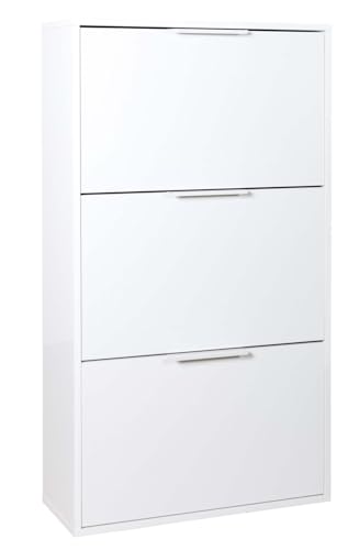 Composad Espresso scarpiera 3 ribalte bianca 18 paia