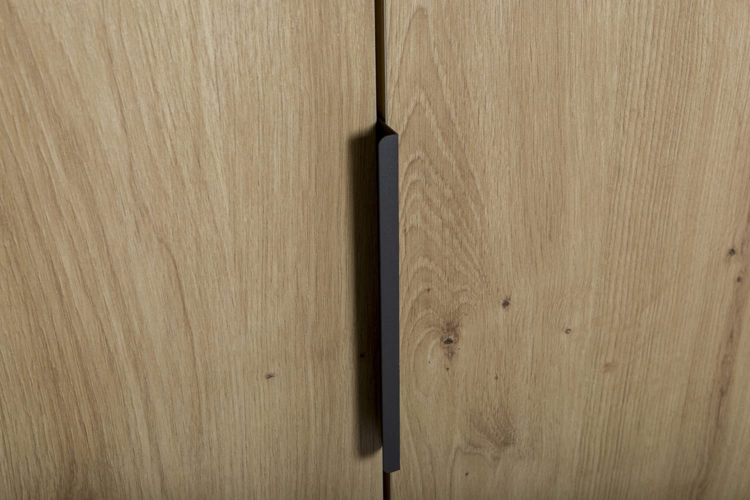 Composad Segno Armadio 2 Ante 6 Ripiani Rovere Grigio 85 cm