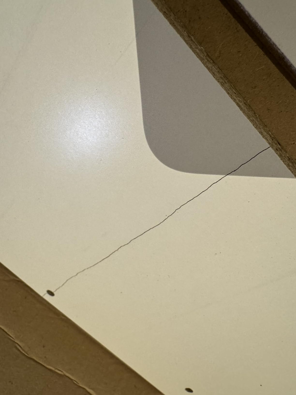 COMPOSAD Facile scarpiera 3 ribalte bianca 9 paia slim