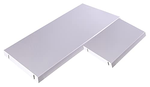 Composad Coppia Ripiani Angolari Armadio Grigio 96,4x94,7 cm
