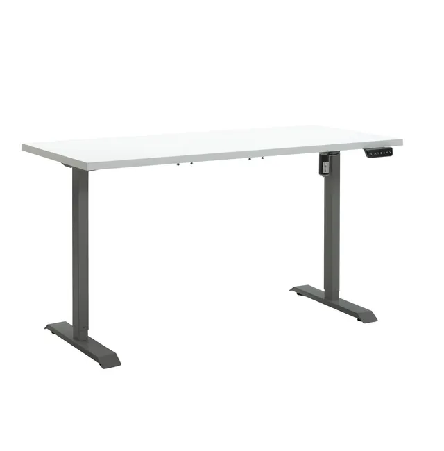 Composad Energia scrivania elettrica 150x69 bianco grigio altezza regolabile
