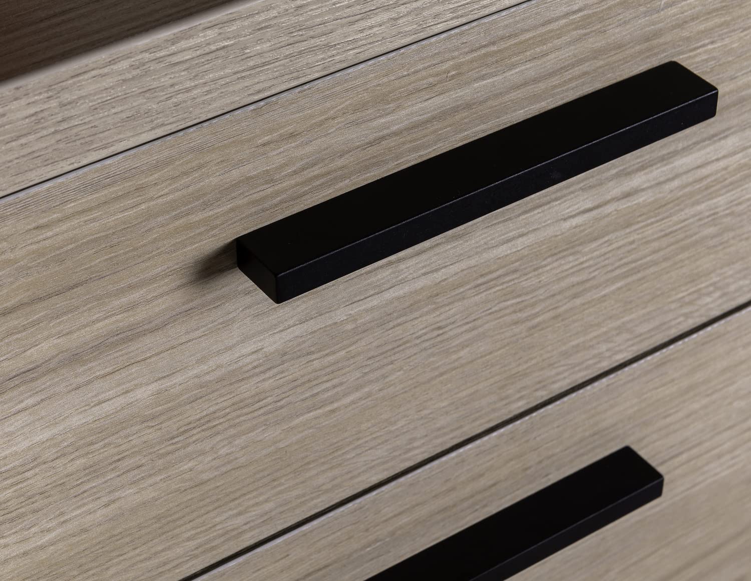 Composad Davinci cassettiera 3 cassetti rovere nero