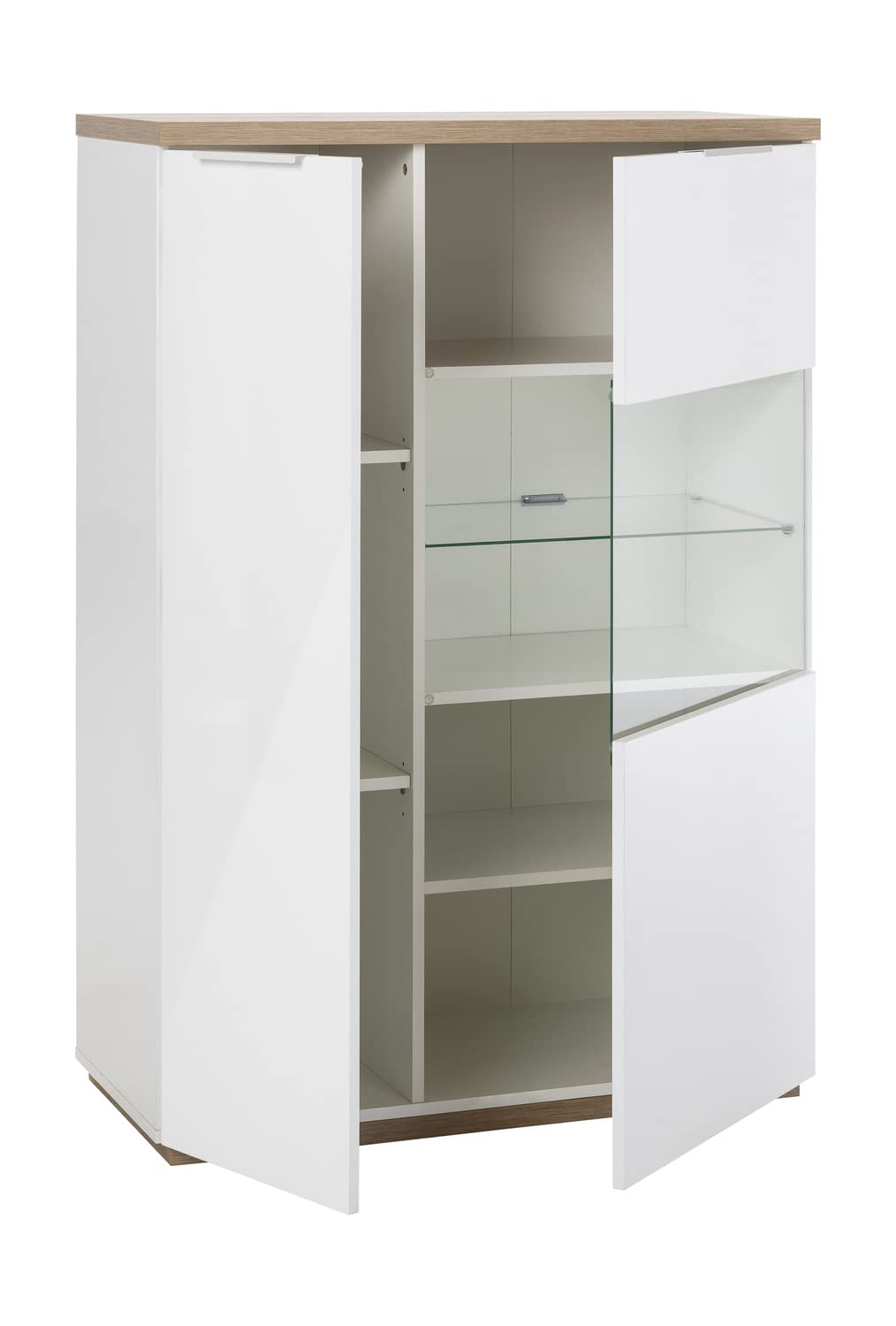 Composad Mundi soggiorno completo 4 mobili rovere miele