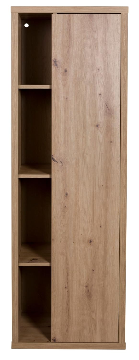 Composad Ladama colonna bagno 1 anta rovere mielato
