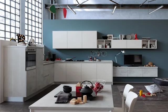S75 Supreme City cucina Cemento 293x473 cm