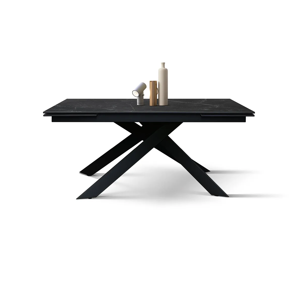 Epocantica Calacatta Black Lux Tavolo Allungabile Ceramica 12 Posti