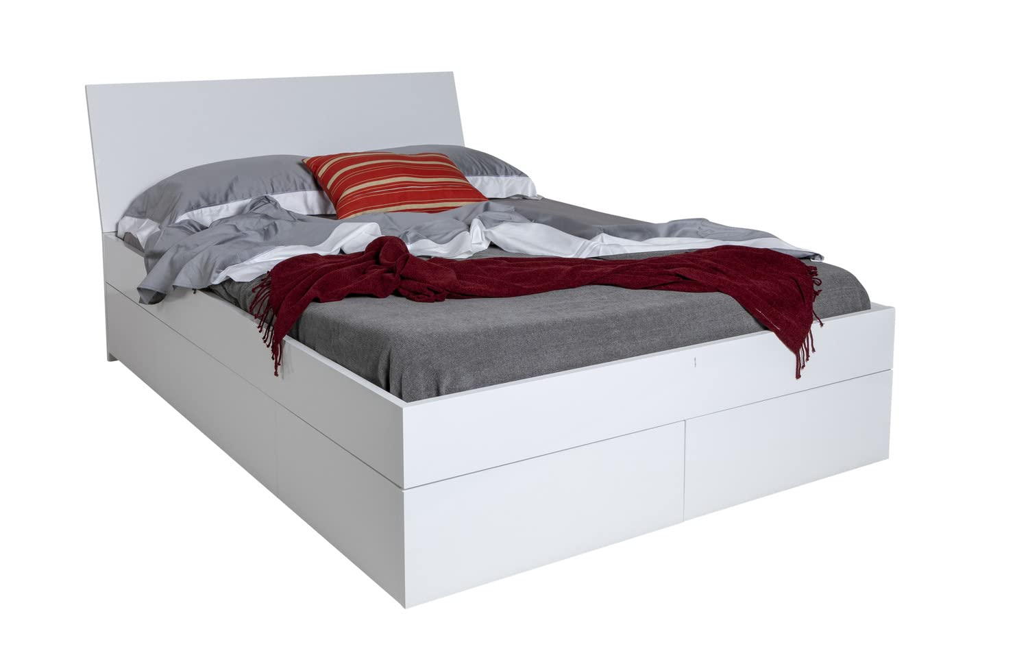 Composad Mundi Camera da Letto Completa 6 Pezzi Bianco Rovere