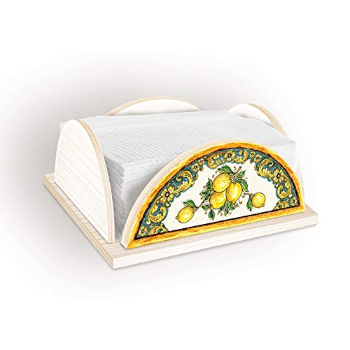 Iperbriko Shabby Lemon set accessori cucina e tavola completo