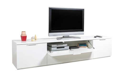 Composad Mundi mobile porta tv 2 ante 2 ribalte bianco 240 cm