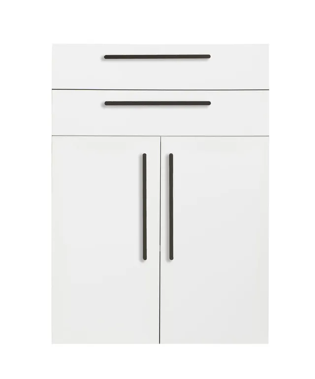 Composad Rilega LB8055 ante cassetti libreria bianco laccato