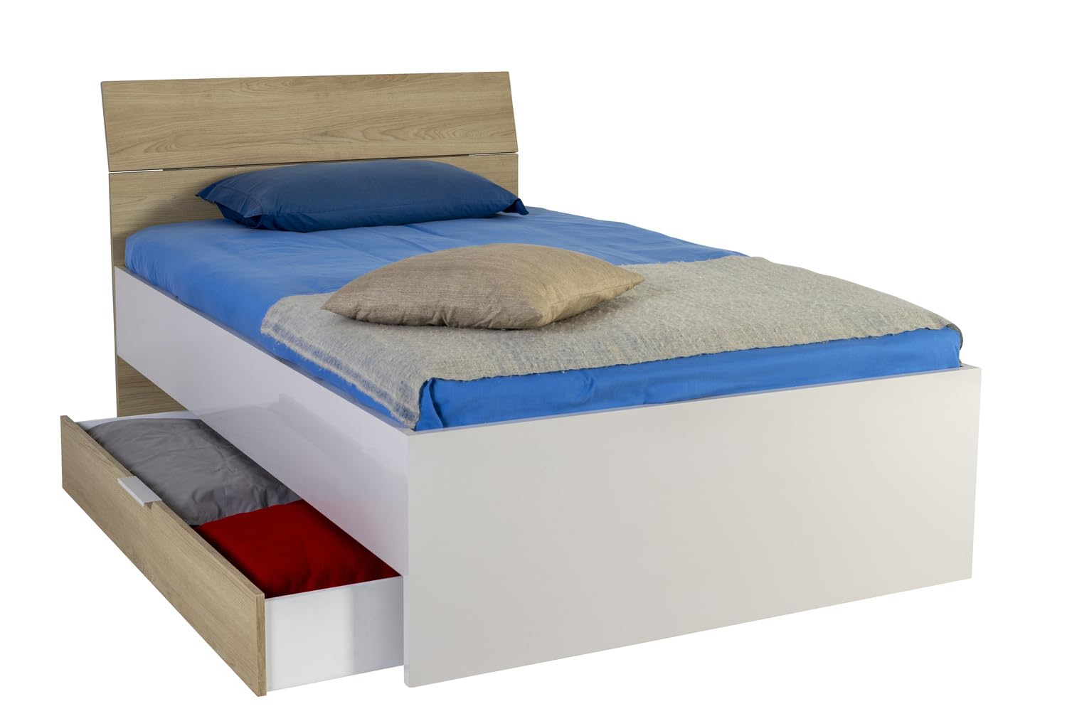 Composad Macchiato Teen LTB405 Cassettone Letto Rovere